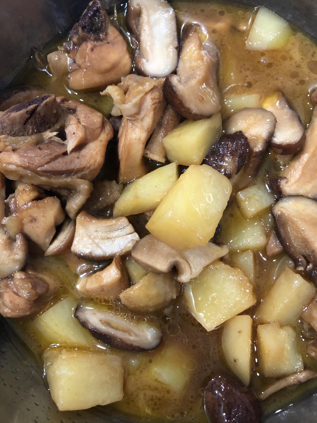 葱油烧鸡腿｜每一口米饭都不无辜