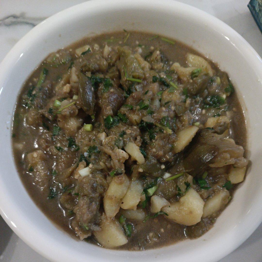 黯然销魂之 东北土豆炖茄子