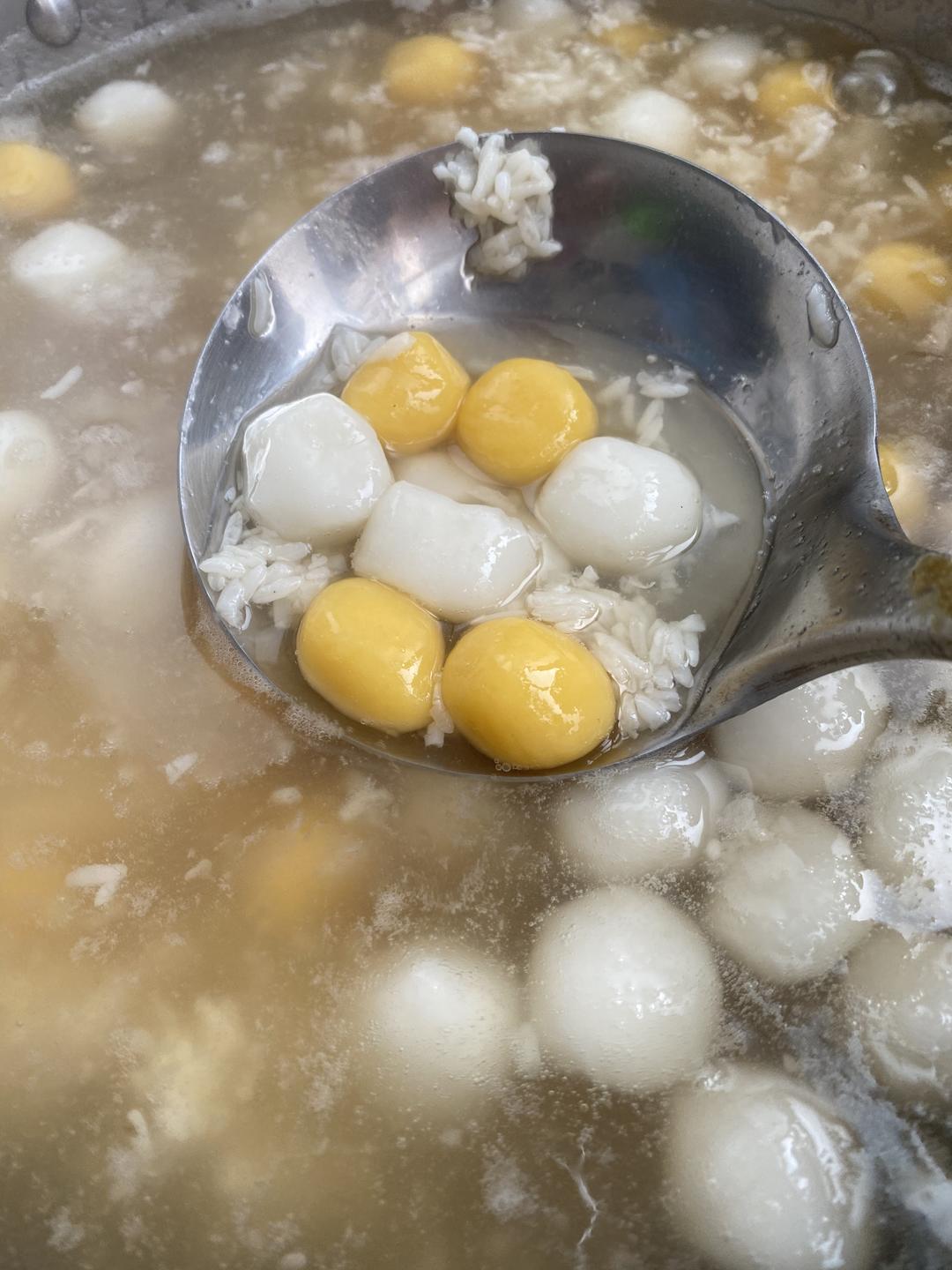 酒糟汤圆的做法