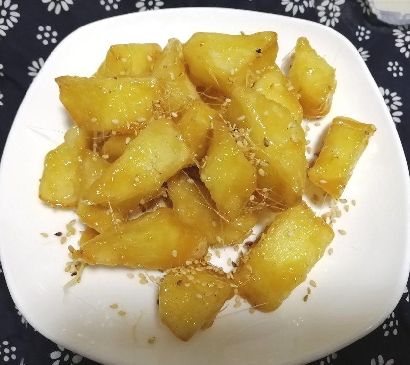 拔丝苹果 百分百成功 附炒糖过程最详细图解 适合各种拔丝菜品