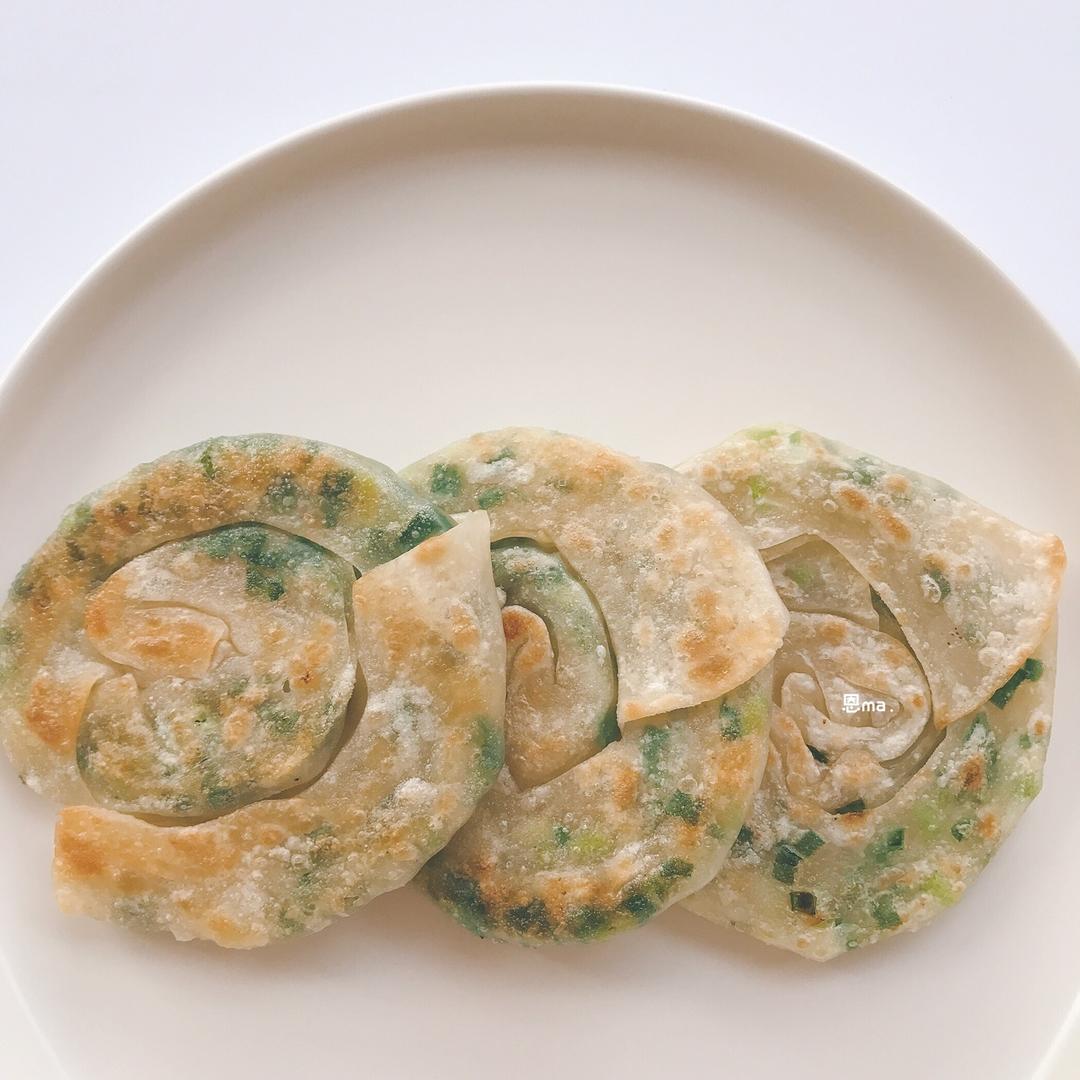 饺子皮葱油饼