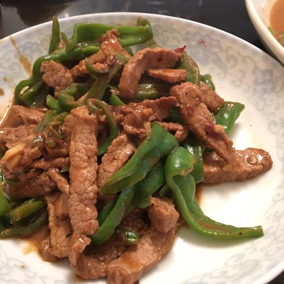 青椒牛柳