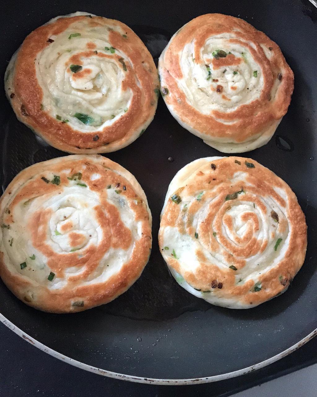 香酥椒盐葱油饼