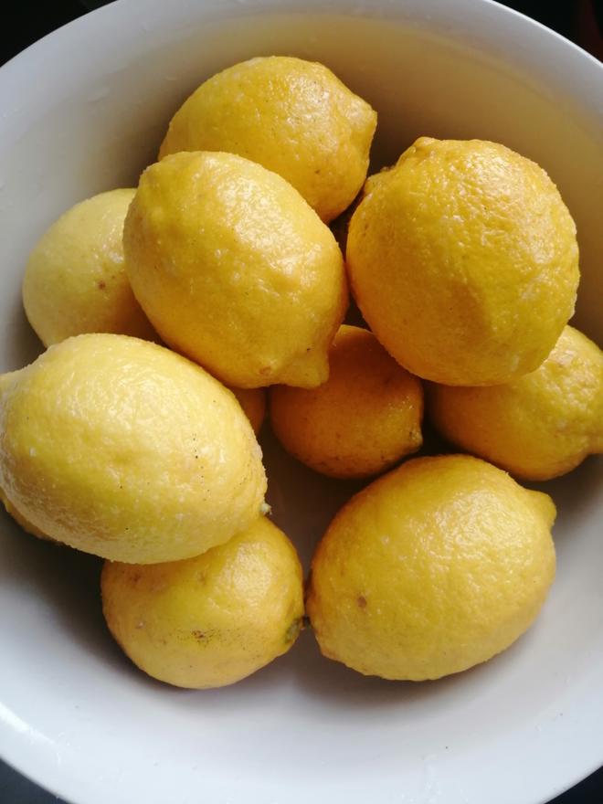 冷冻柠檬片（减肥必备）的做法