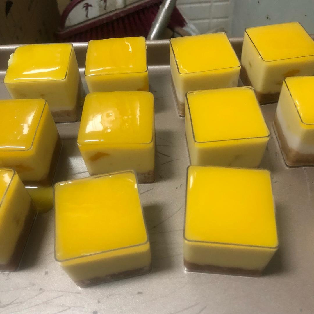 【视频】芒果慕斯（6寸） | 含镜面果胶配方