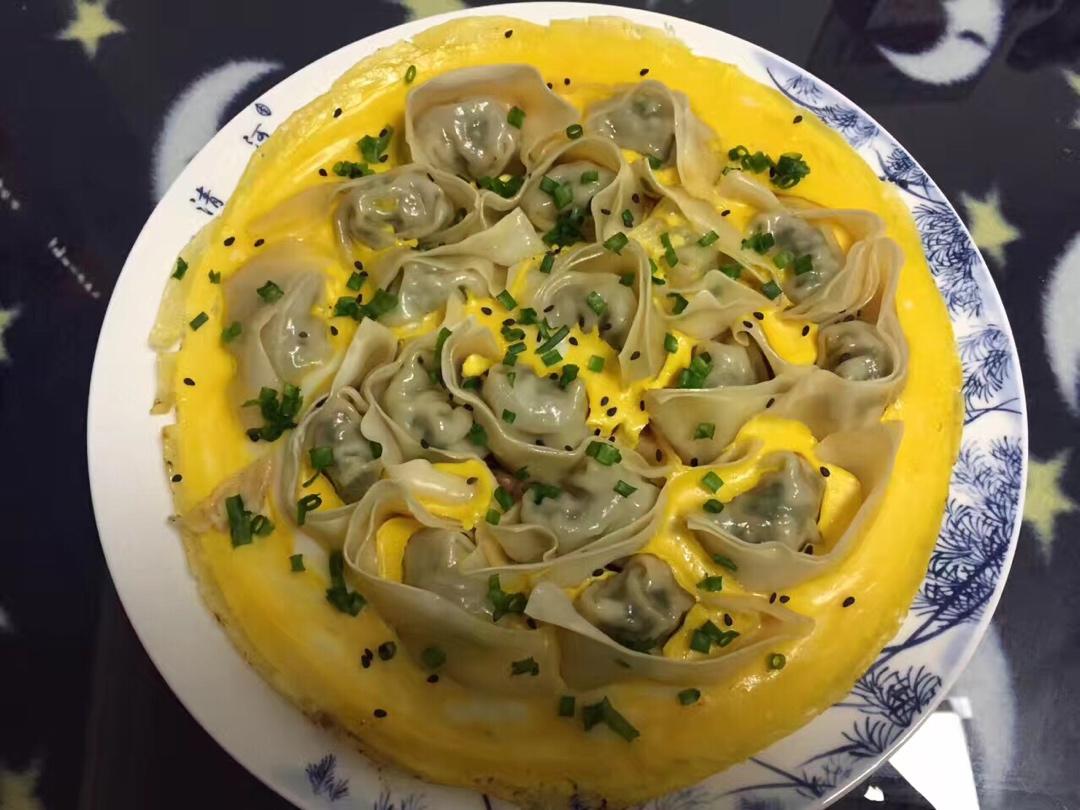 抱蛋煎馄饨