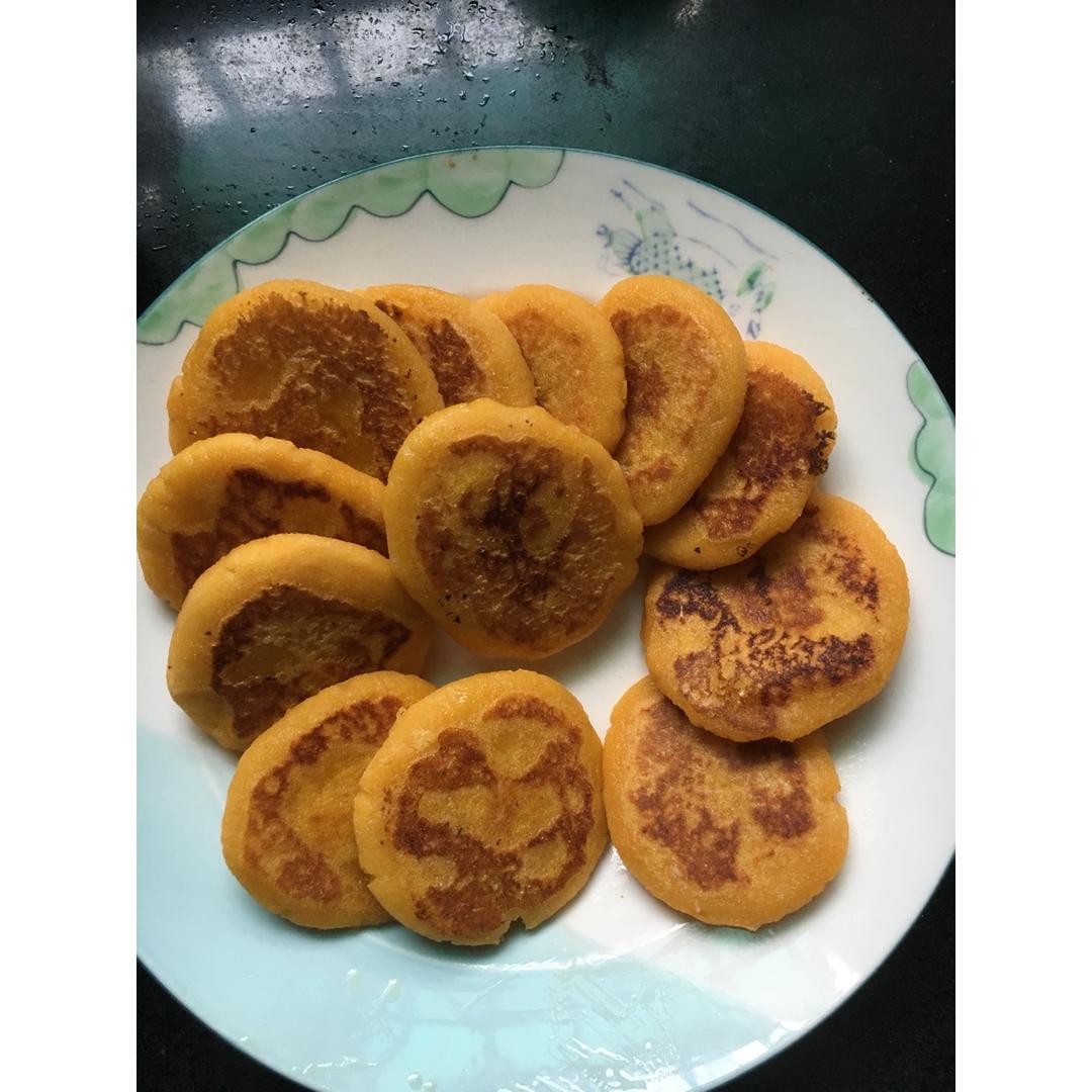 南瓜饼（电饼铛版）