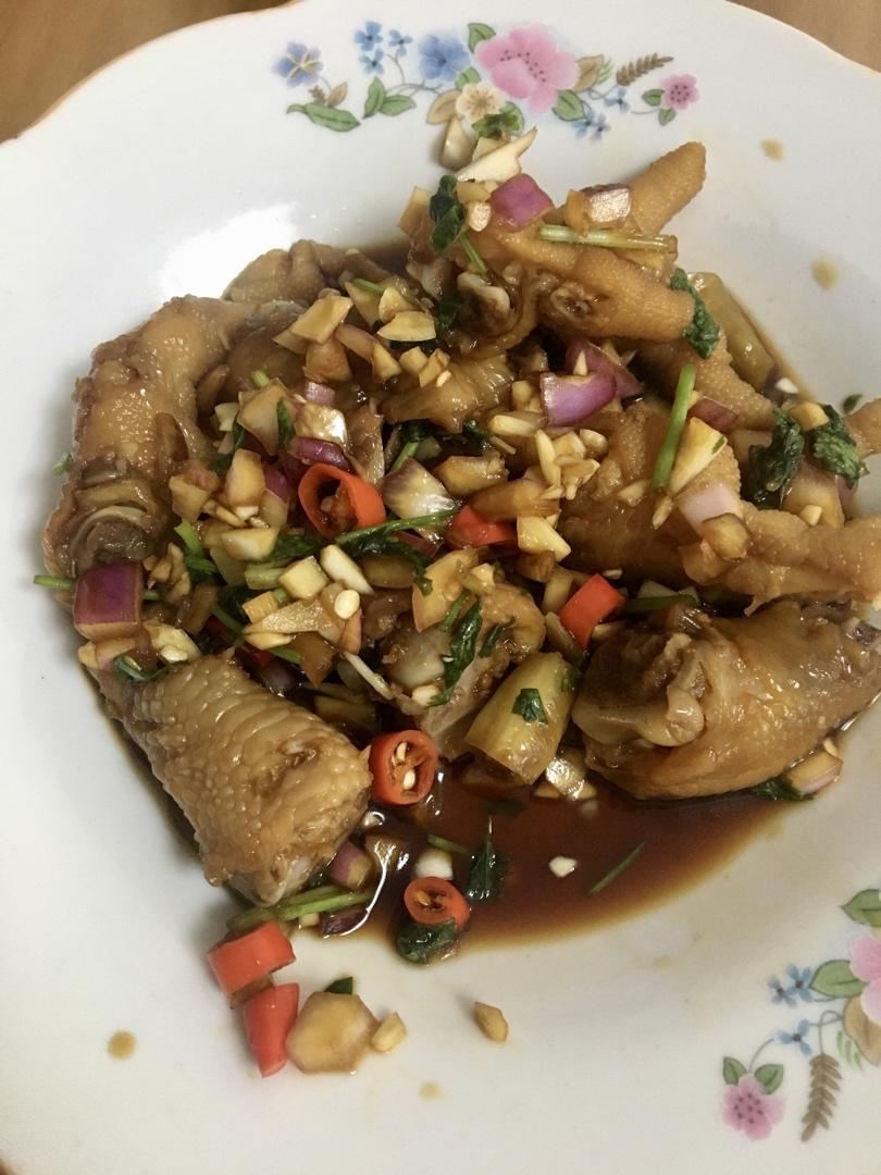 【柠檬酸辣鸡爪】自制超级无敌美味的网红鸡爪