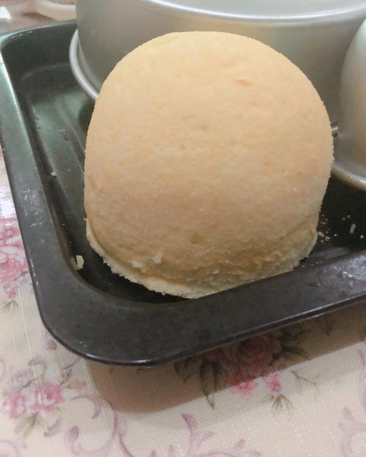四寸抹面戚风蛋糕胚