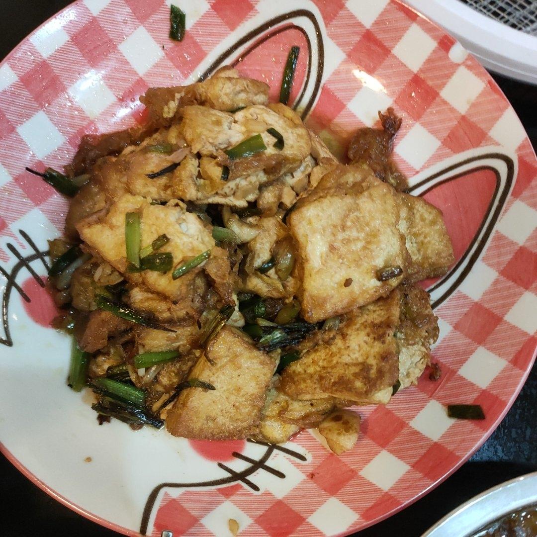 蚝油嫩豆腐