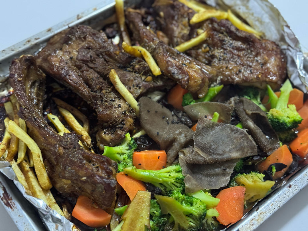 挡不住的诱惑～烤羊排