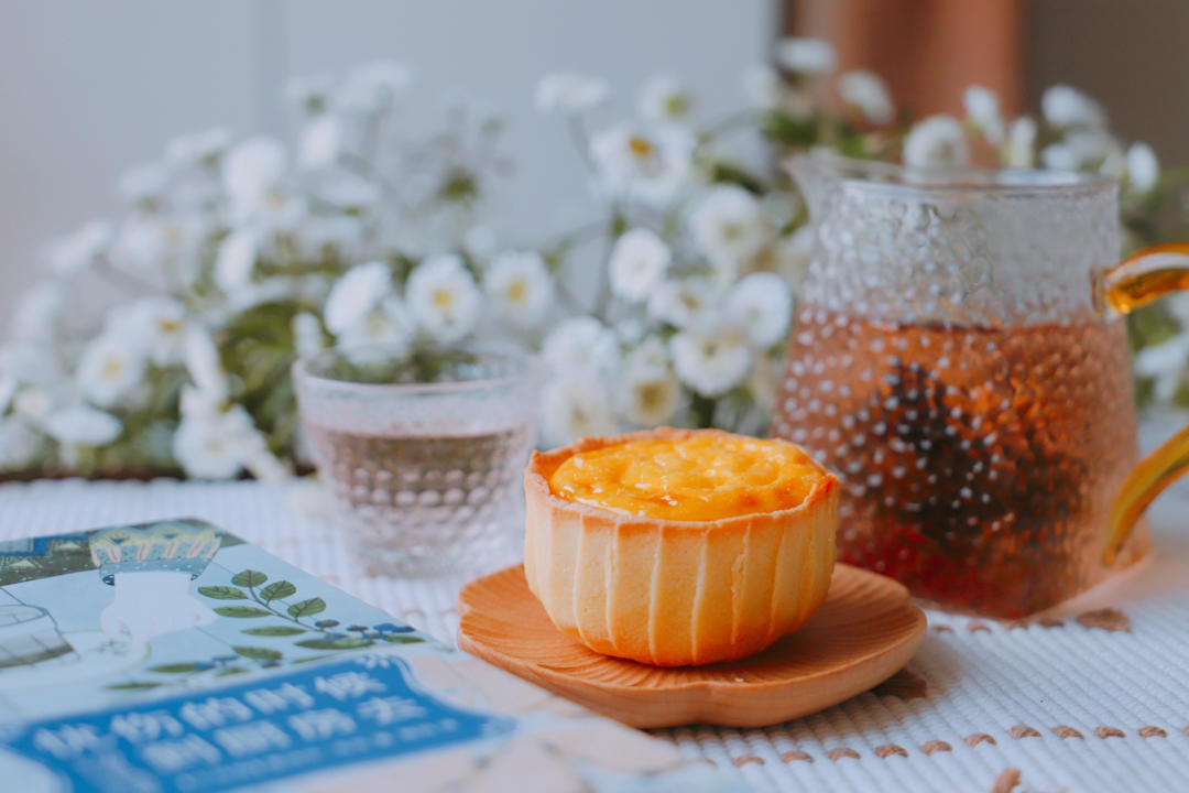 外酥里嫩的德式布丁挞