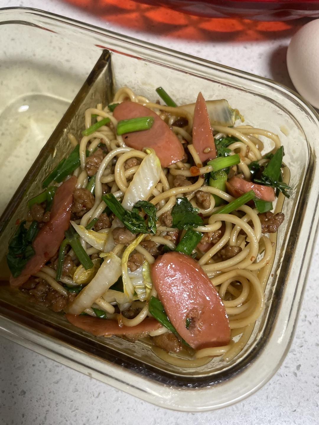 🍜最简单最好吃的家常炒面