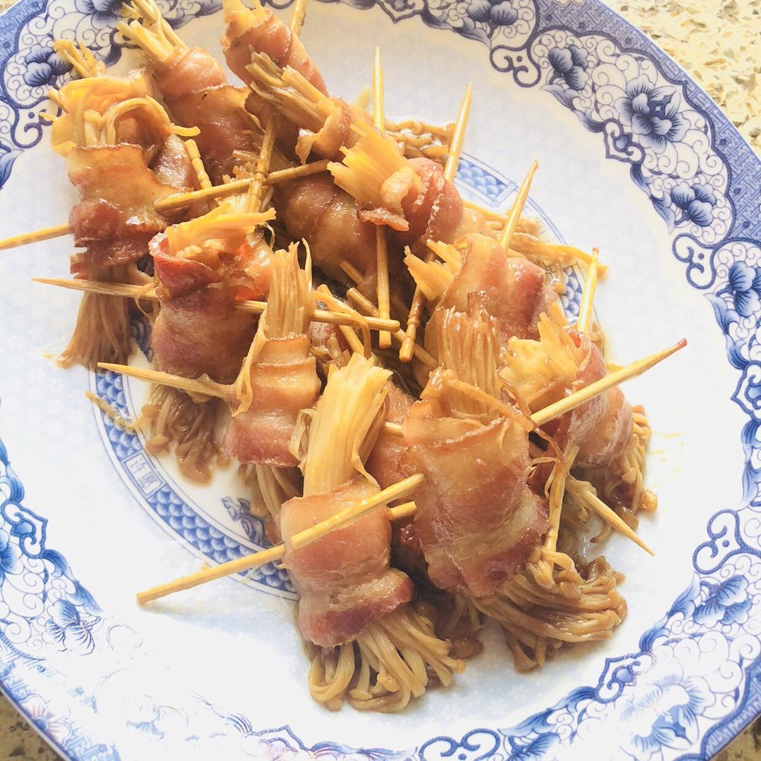 金针菇培根卷