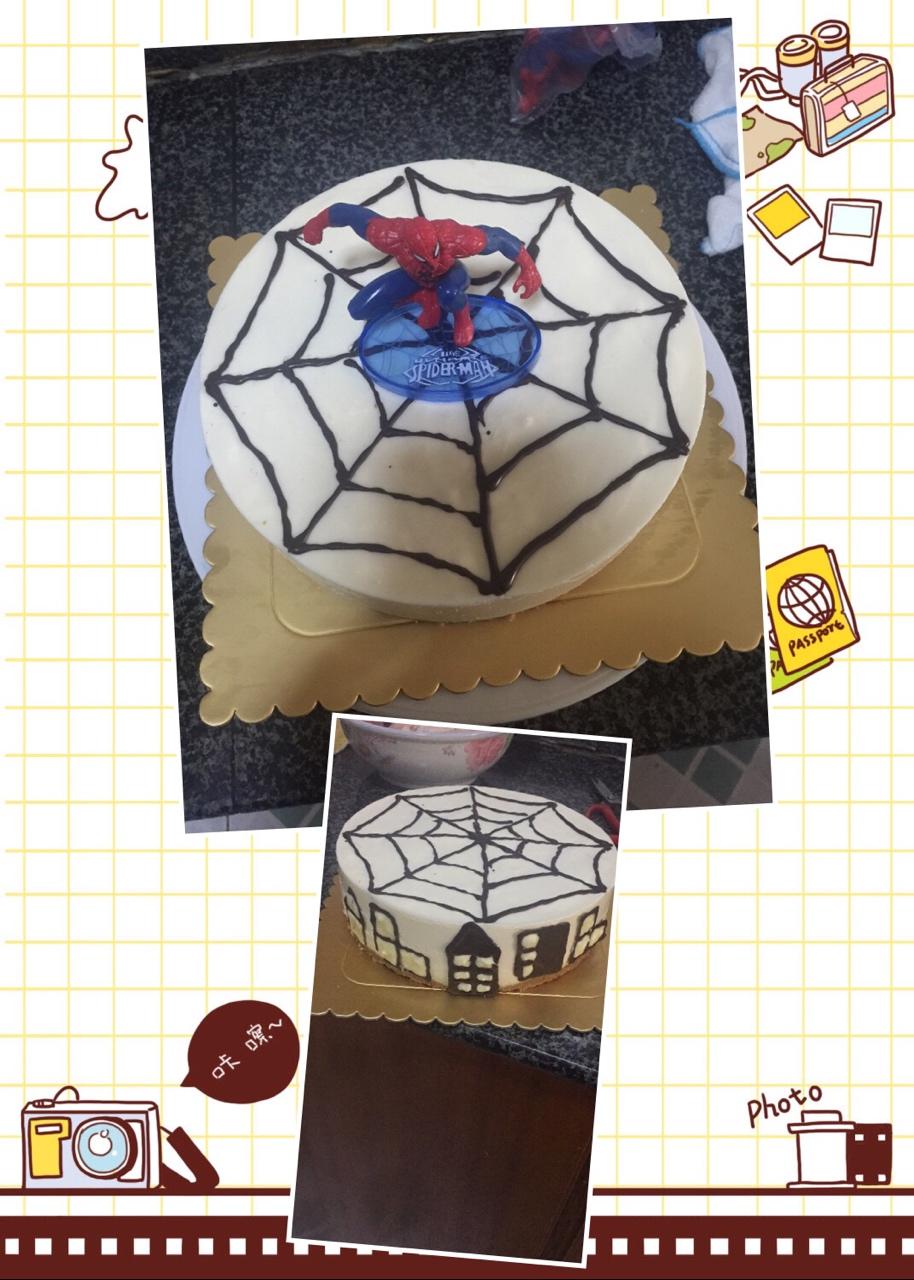 蜘蛛侠蛋糕