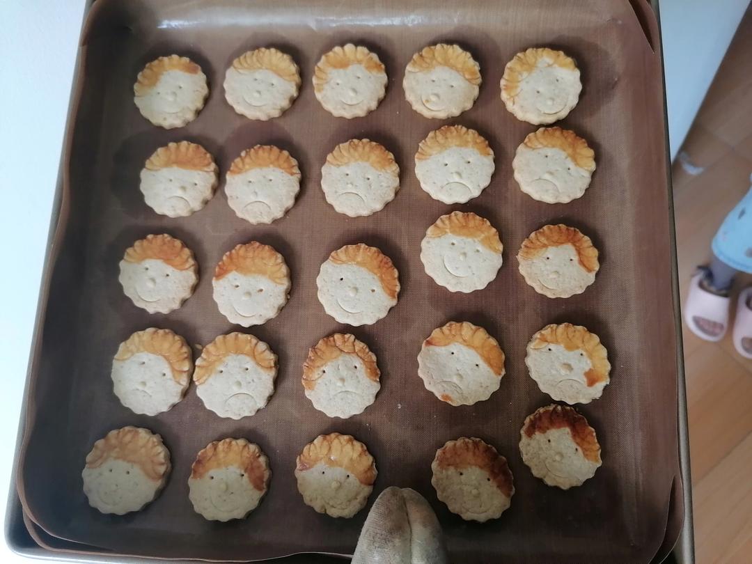 无需模具‼️简单可爱的搞怪小孩曲奇饼干