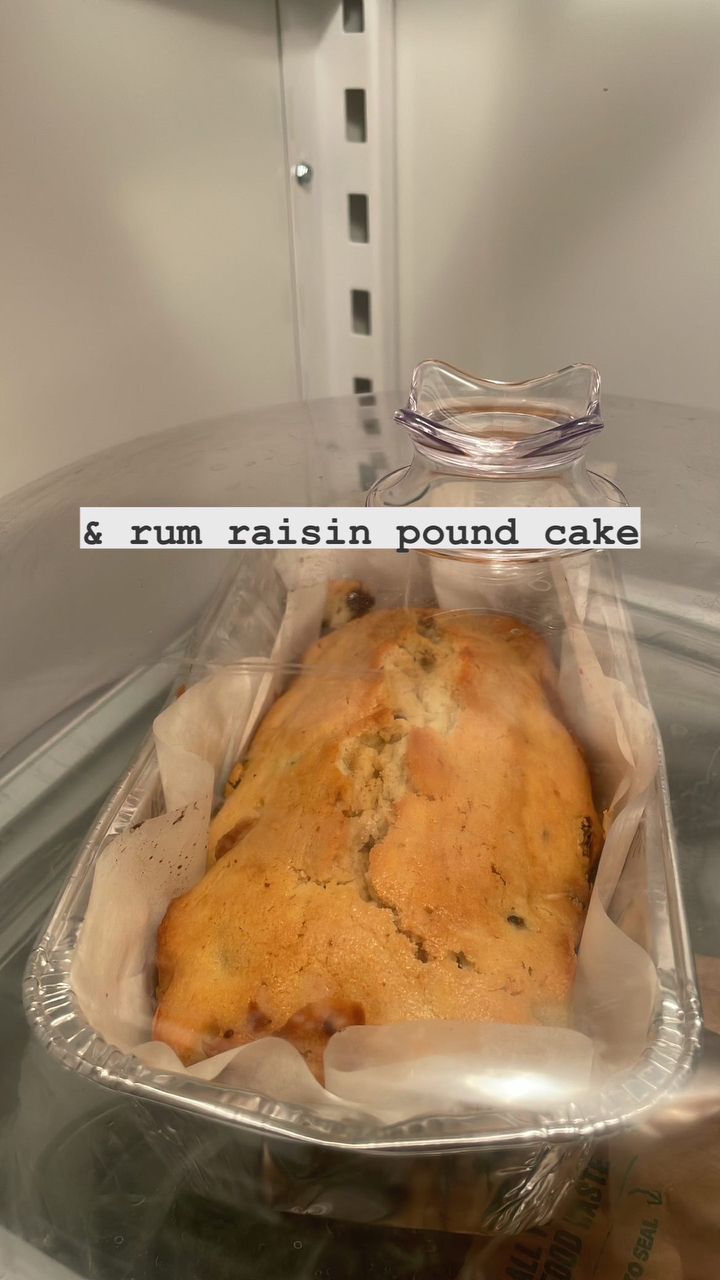 朗姆提子磅蛋糕