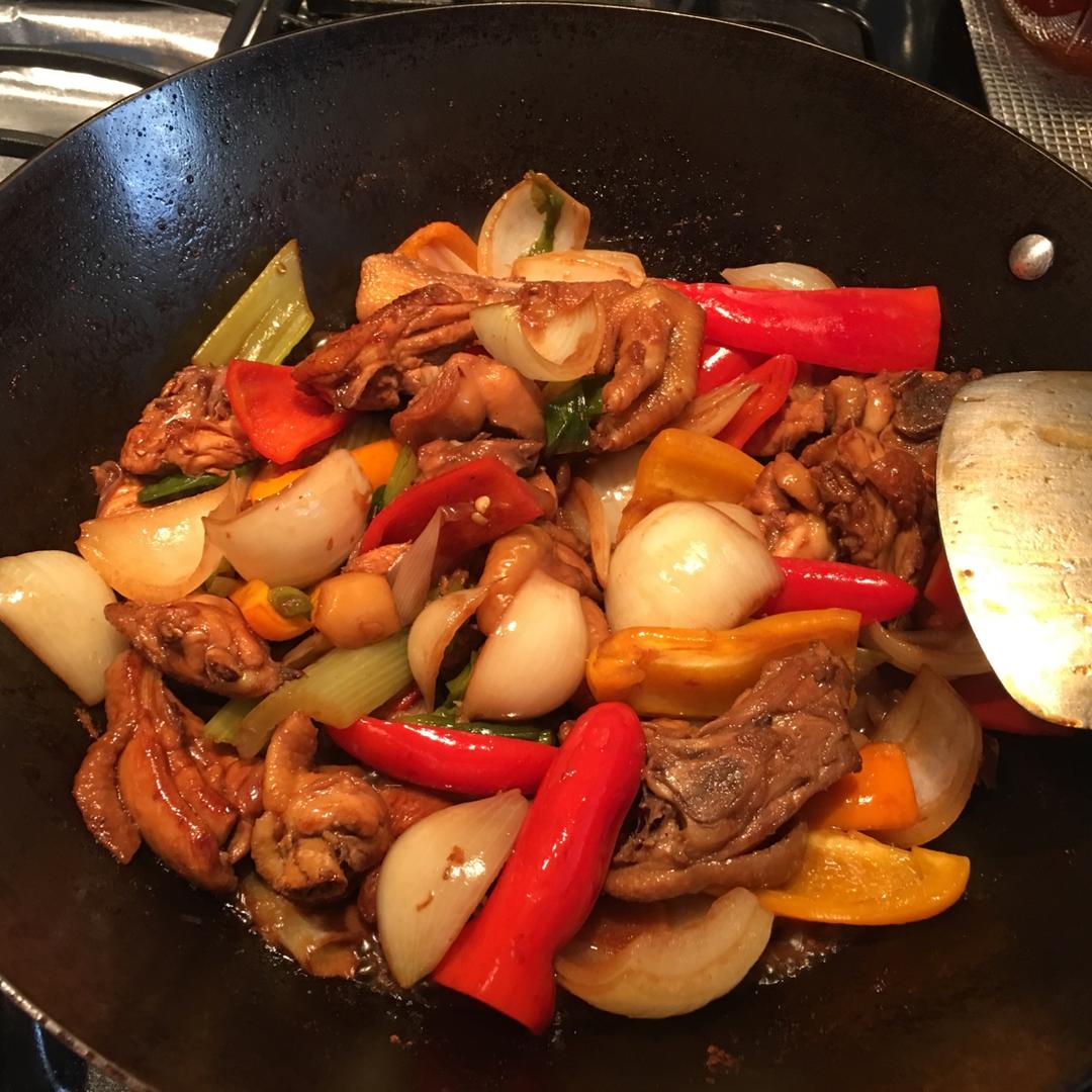 辣椒炒鸡（临沂家常）