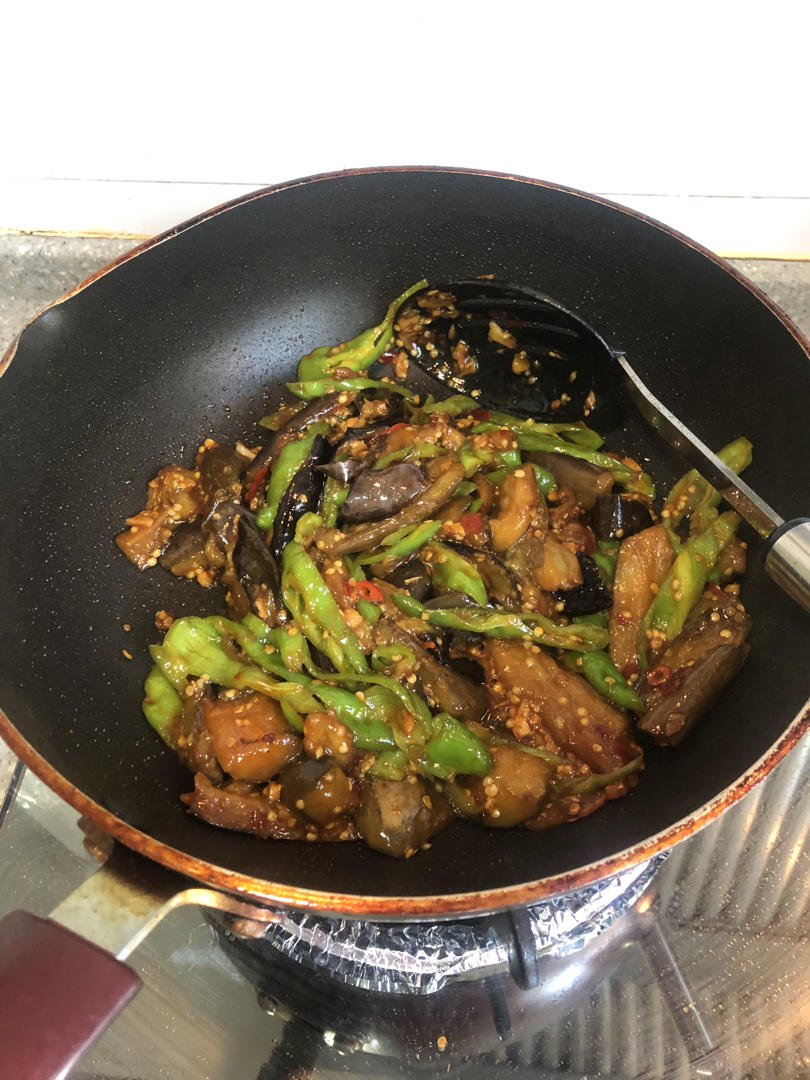 下饭神菜 酱爆茄子