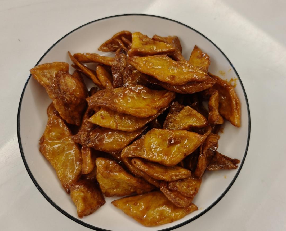 大人孩子都爱吃的酥黄菜