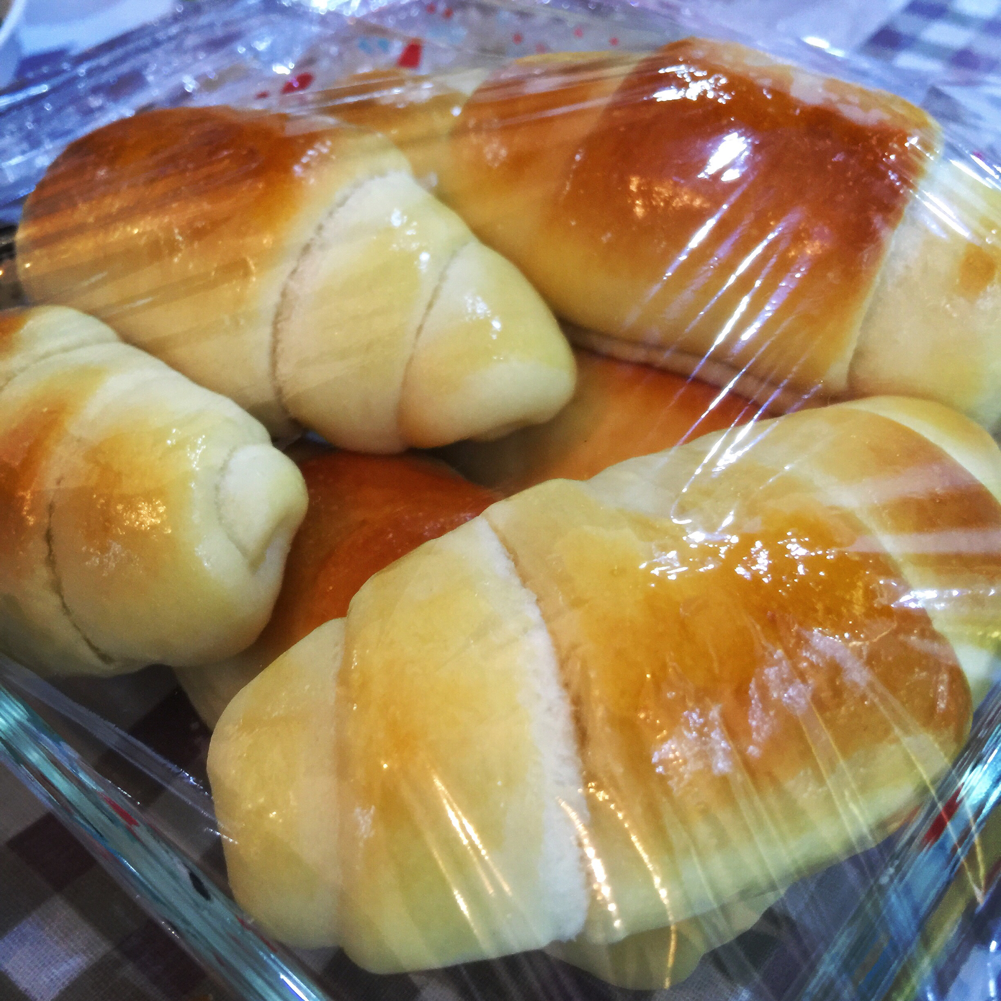 美味奶油卷餐包