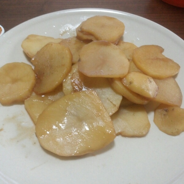 朴素的土豆片
