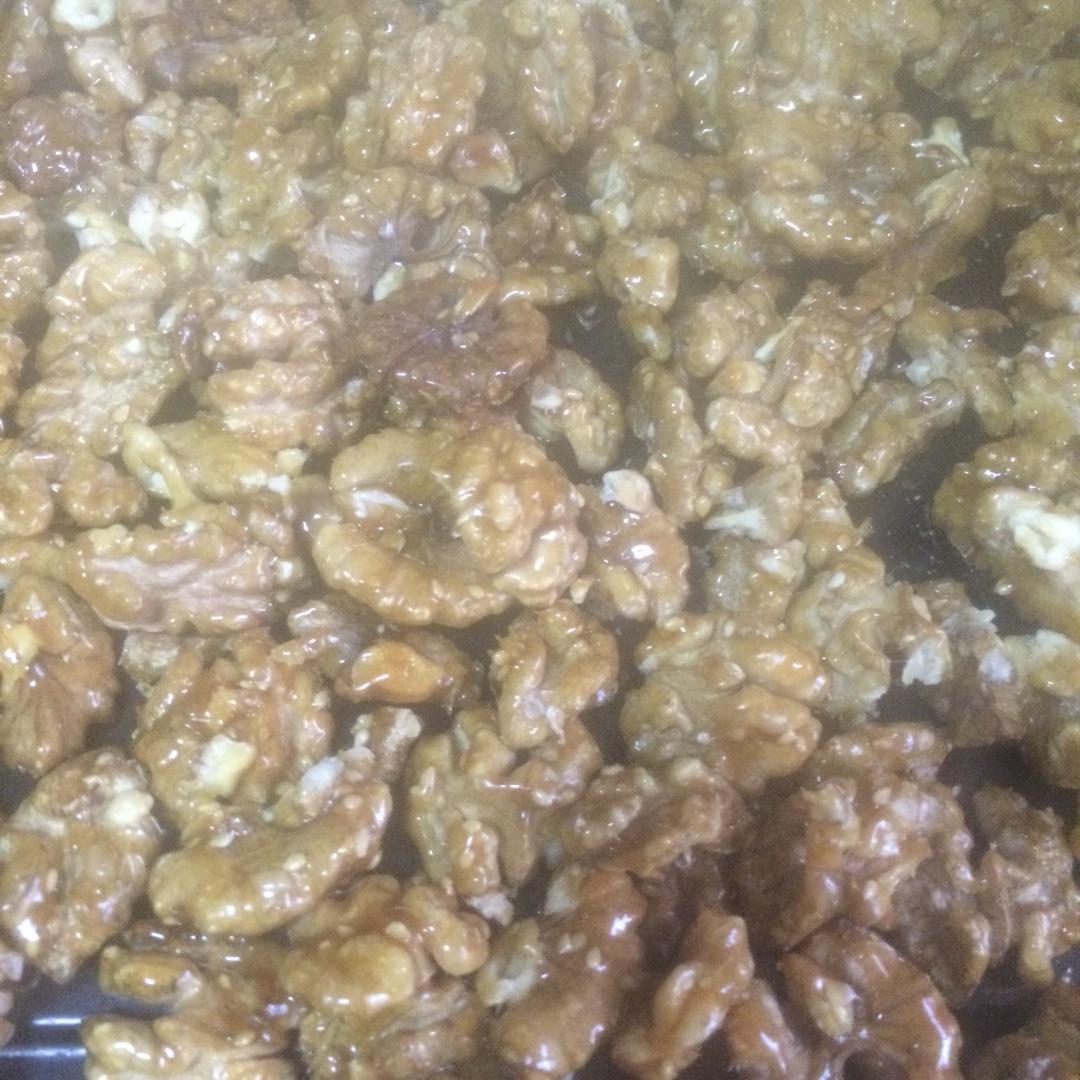 【琥珀核桃仁】冰糖无油不粘手