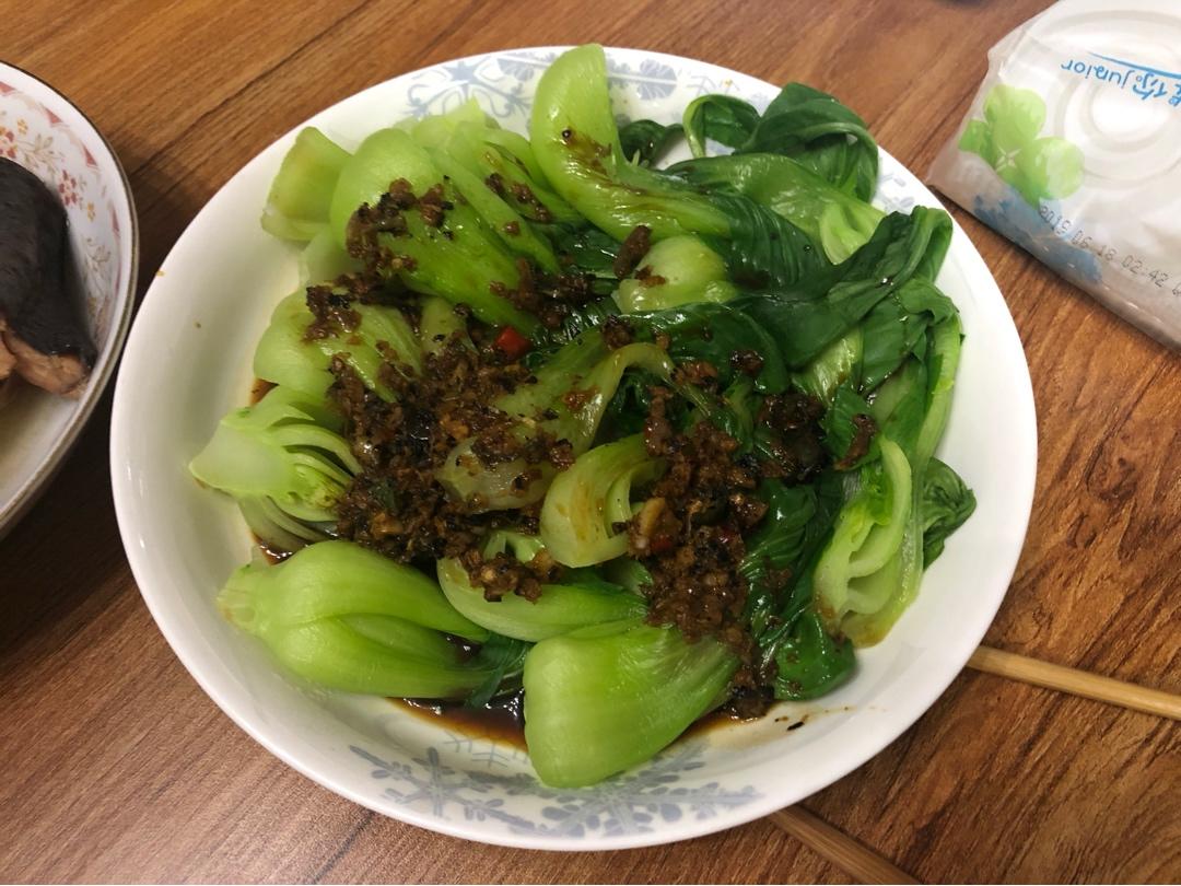 白灼油菜