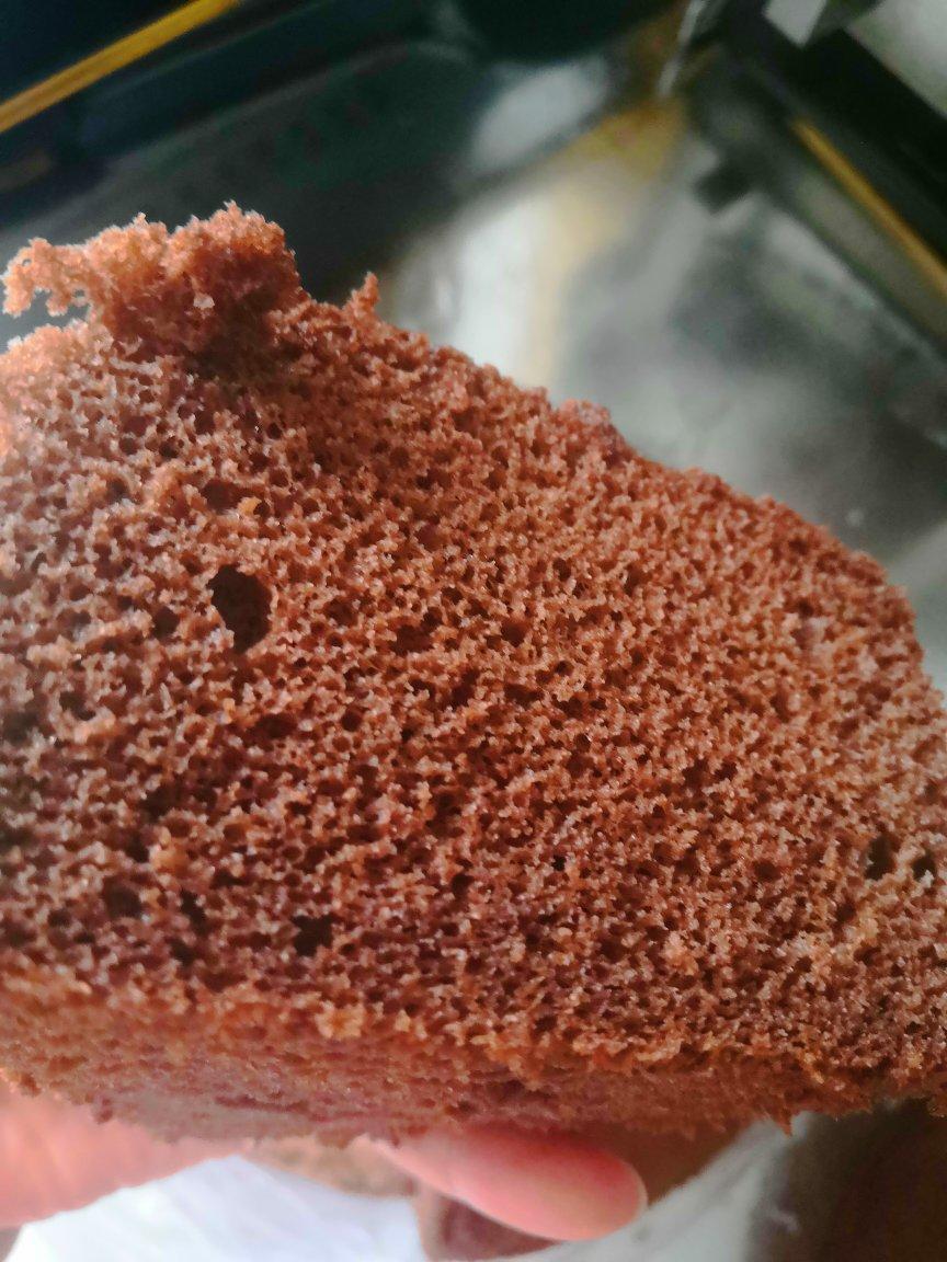 可可戚风蛋糕～8寸～百分百成功