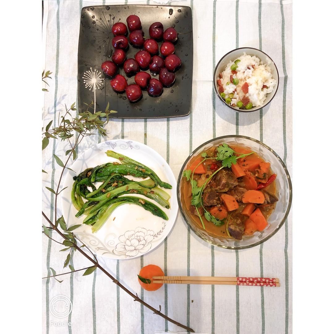 番茄土豆炖牛腩