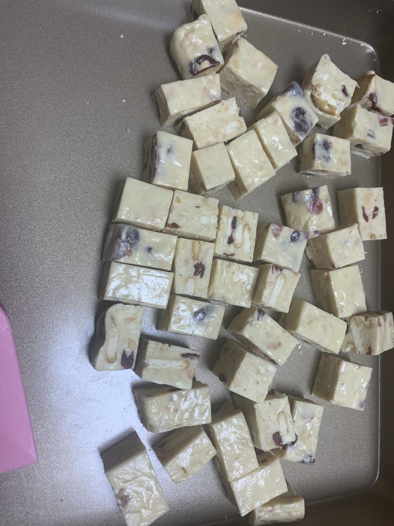 O失败超简单的蔓越莓牛扎糖