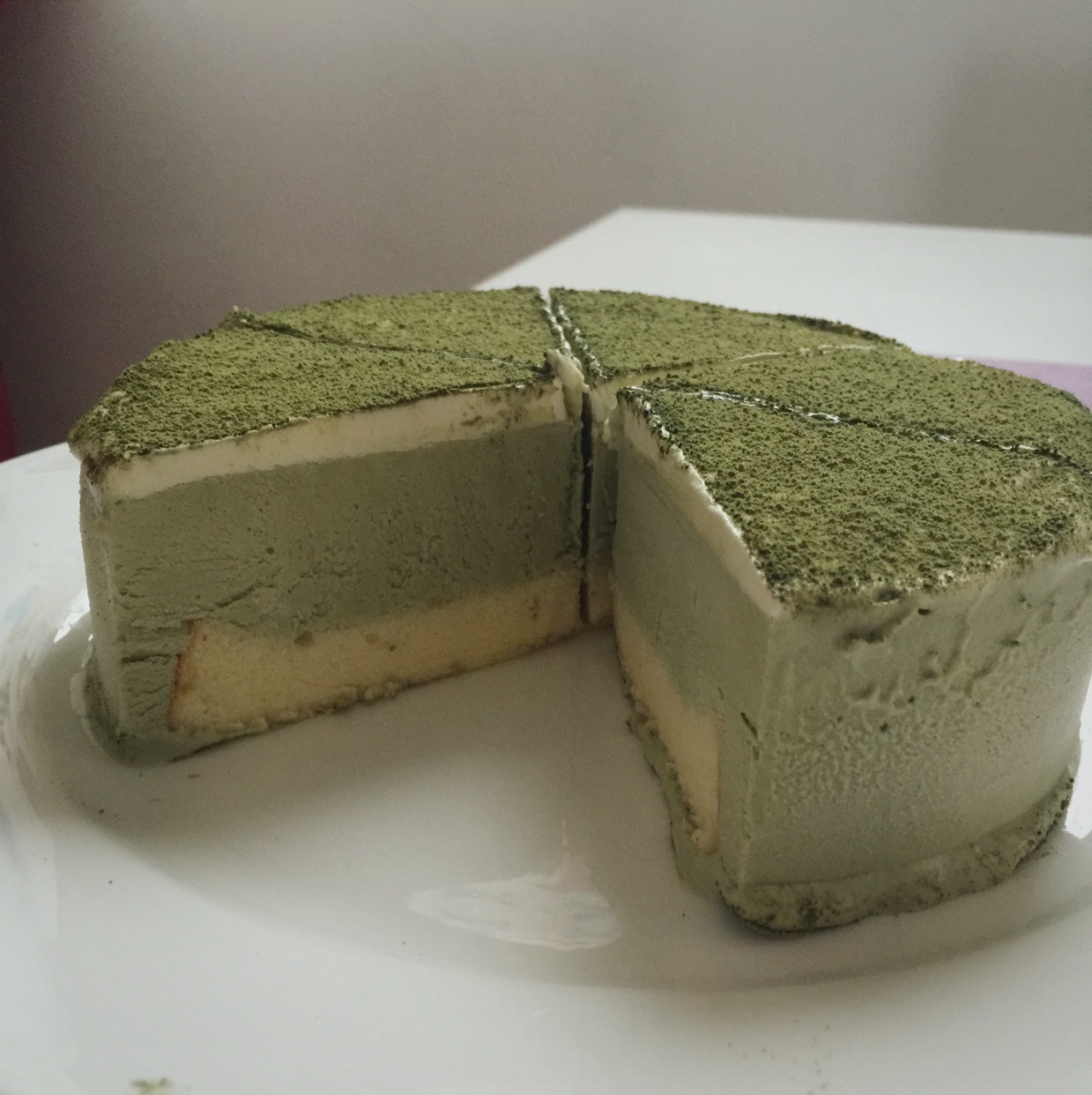 抹茶雪域蛋糕