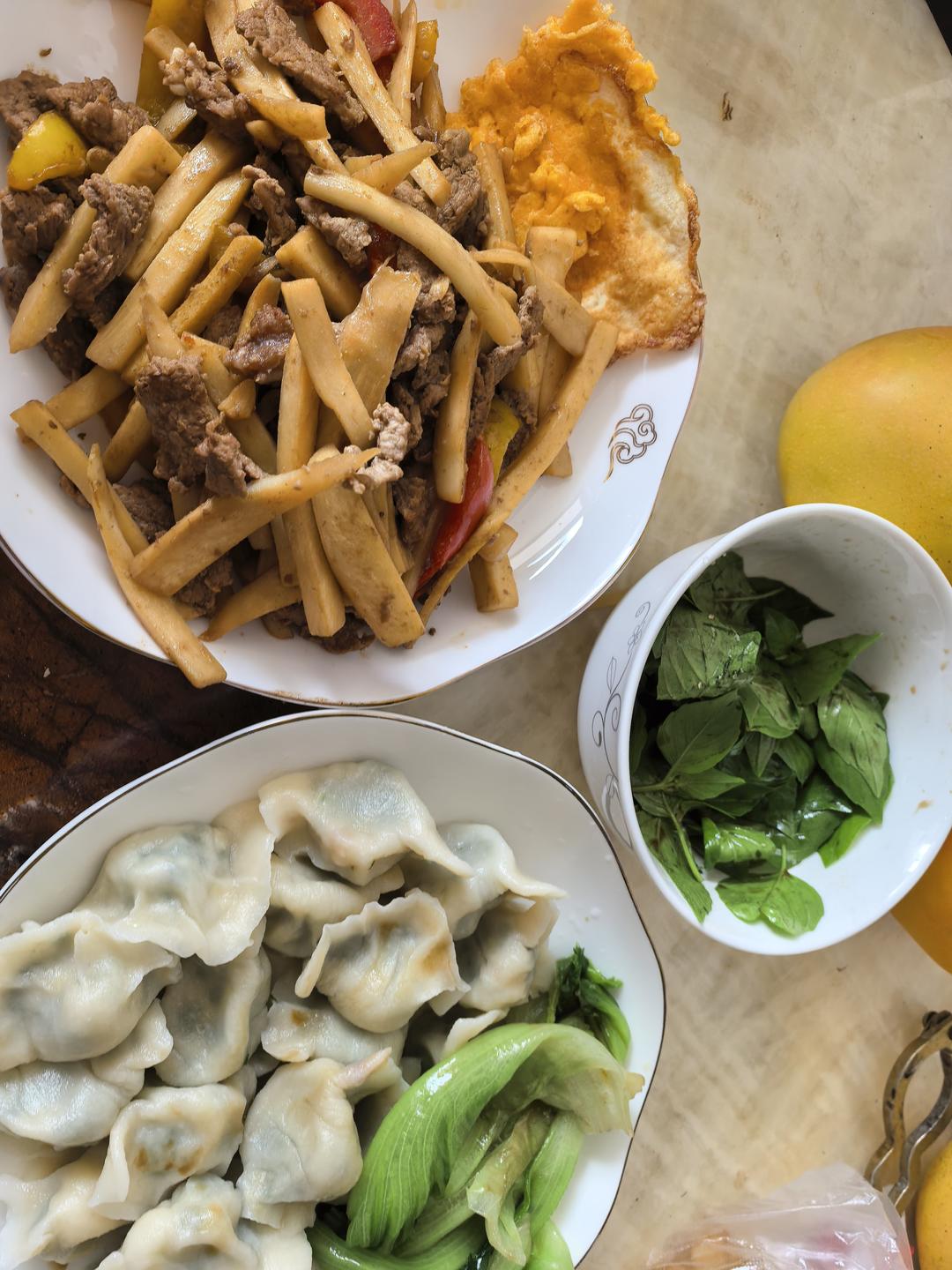 茭白牛肉丝