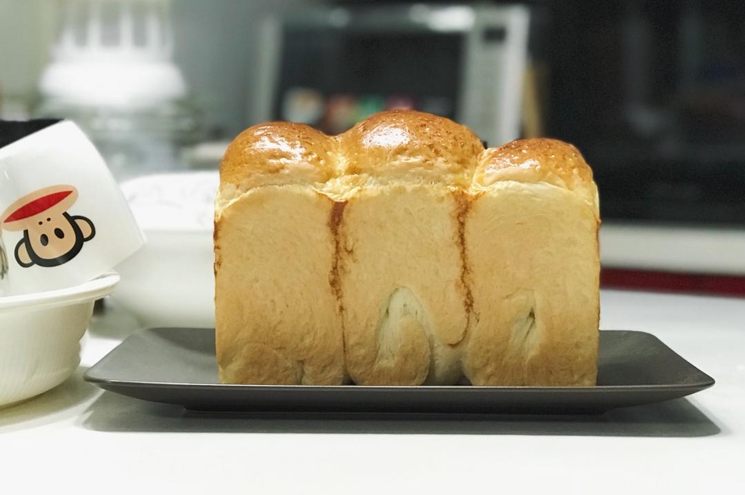 夺命软吐司(๑´ڡ`๑)超软拉丝极速方便的一次发酵吐司