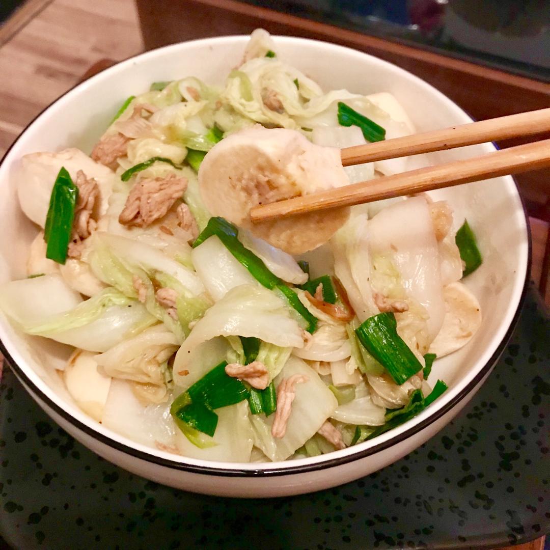 肉炒娃娃菜