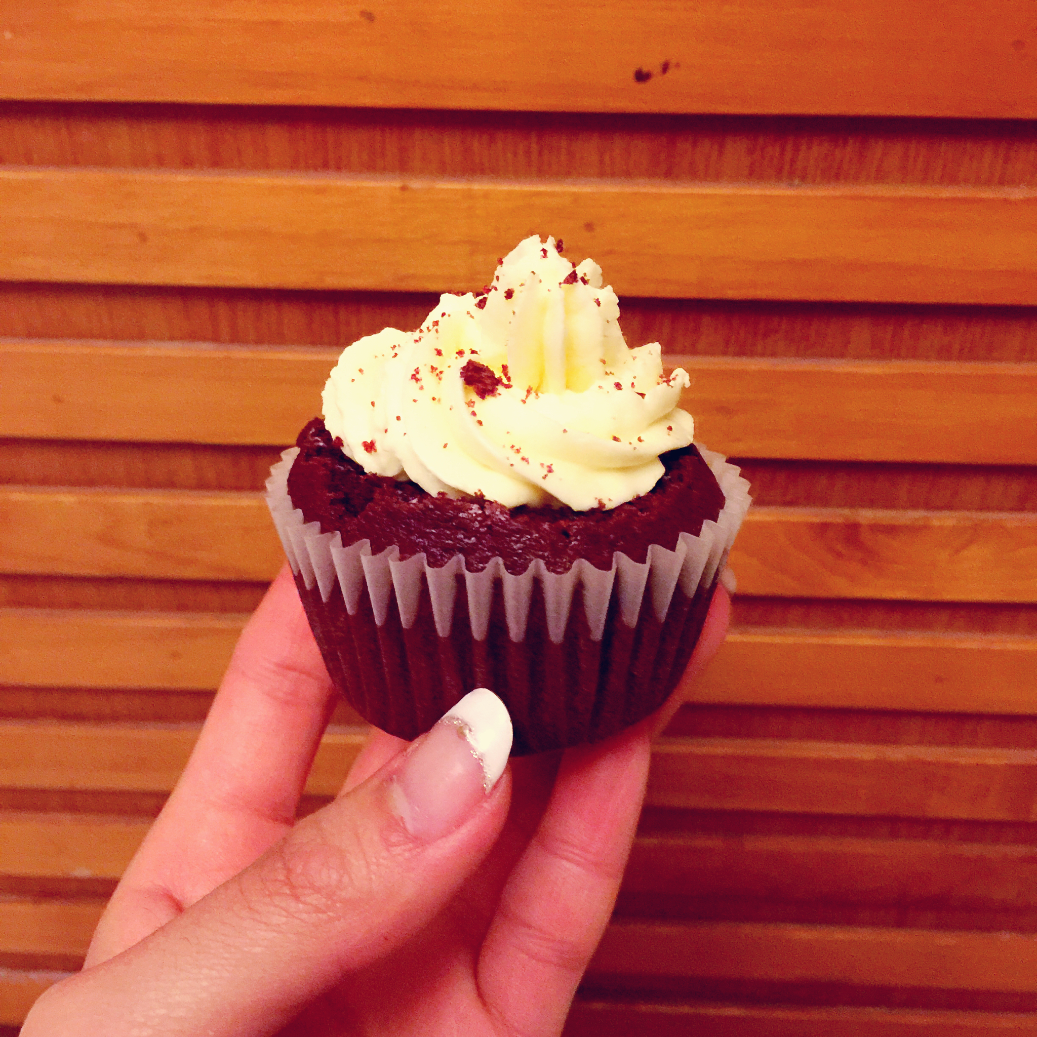 传统红丝绒杯子蛋糕（极软无泡打粉）Red velvet cupcake