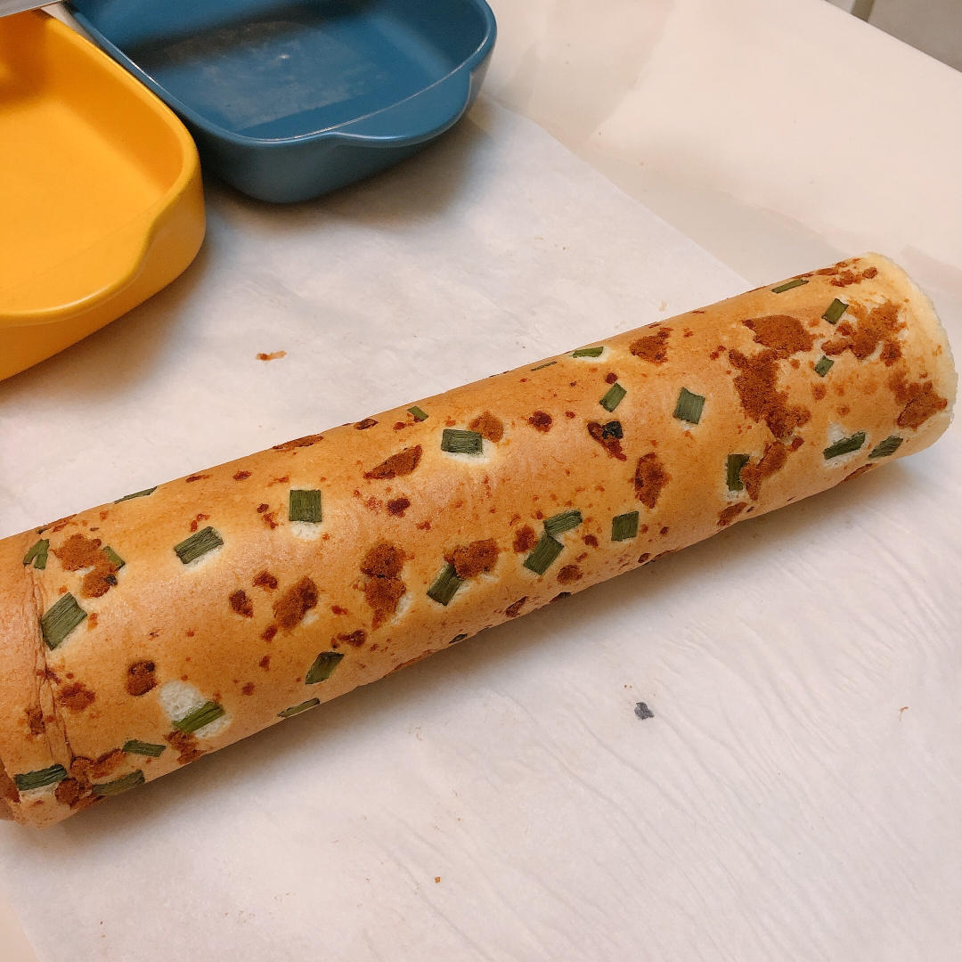 怎么卷都不裂的肉松蛋糕卷