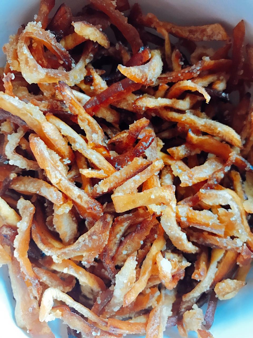 清香爽口柚子皮糖（简易版免过夜）