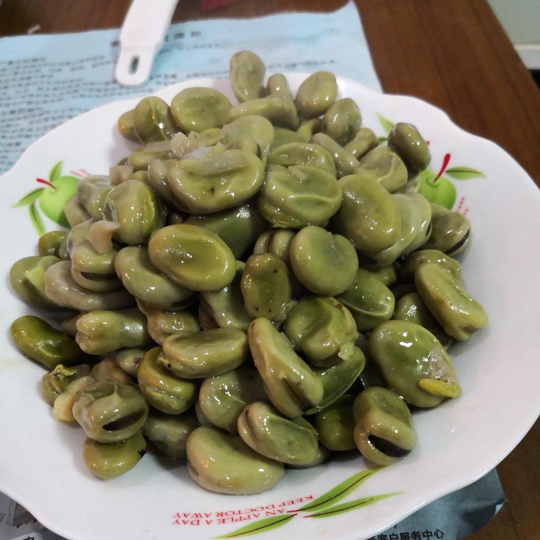 无比鲜美的葱油蚕豆
