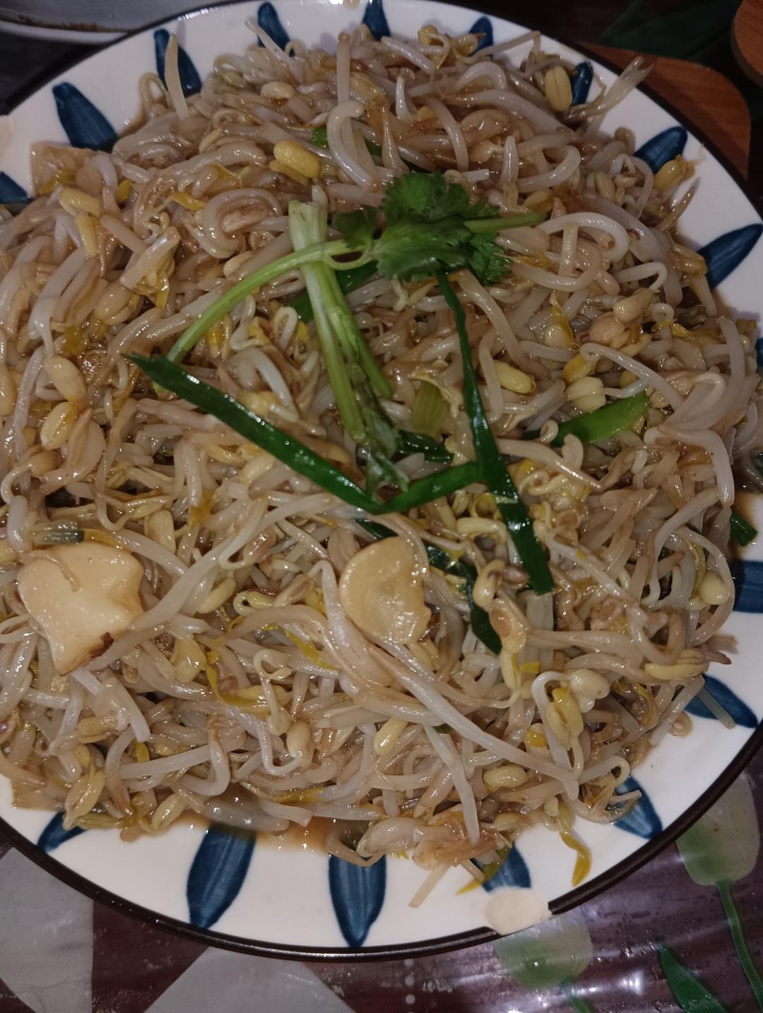 家常炒豆芽