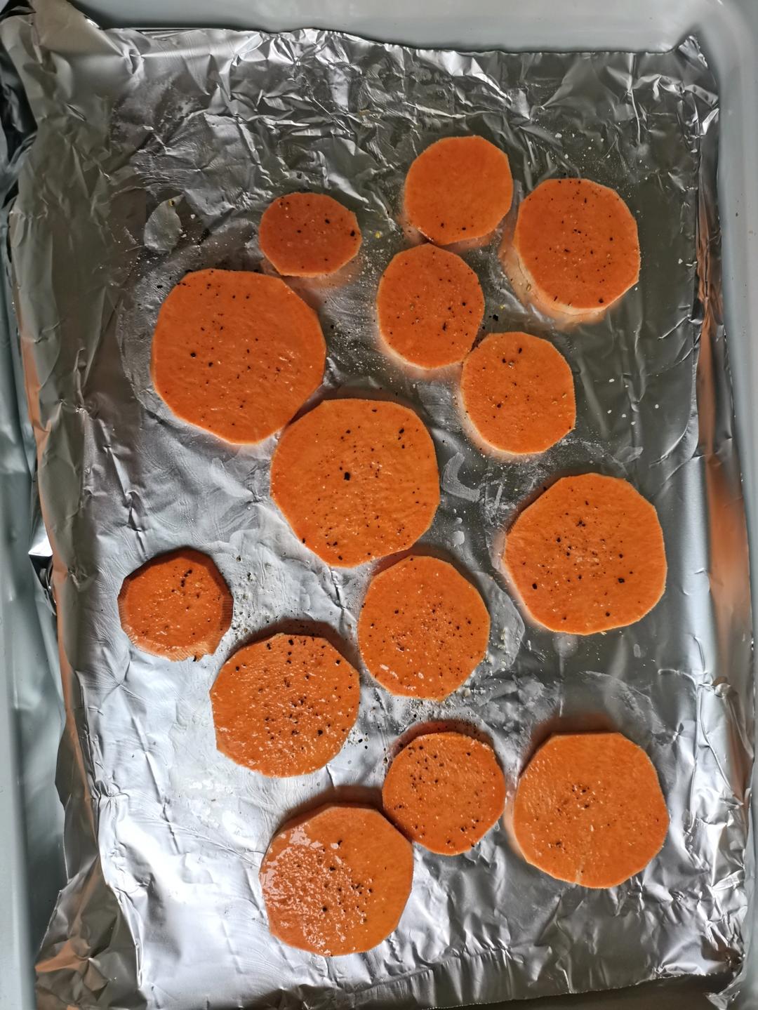 菠菜口蘑烘蛋【4月北鼎烤箱食谱】