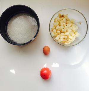 西红柿土豆鸡蛋焖饭的做法 步骤1