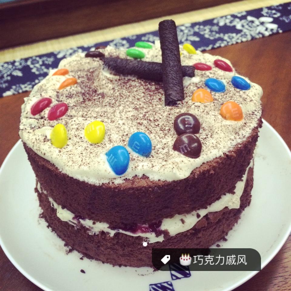 巧克力戚风蛋糕