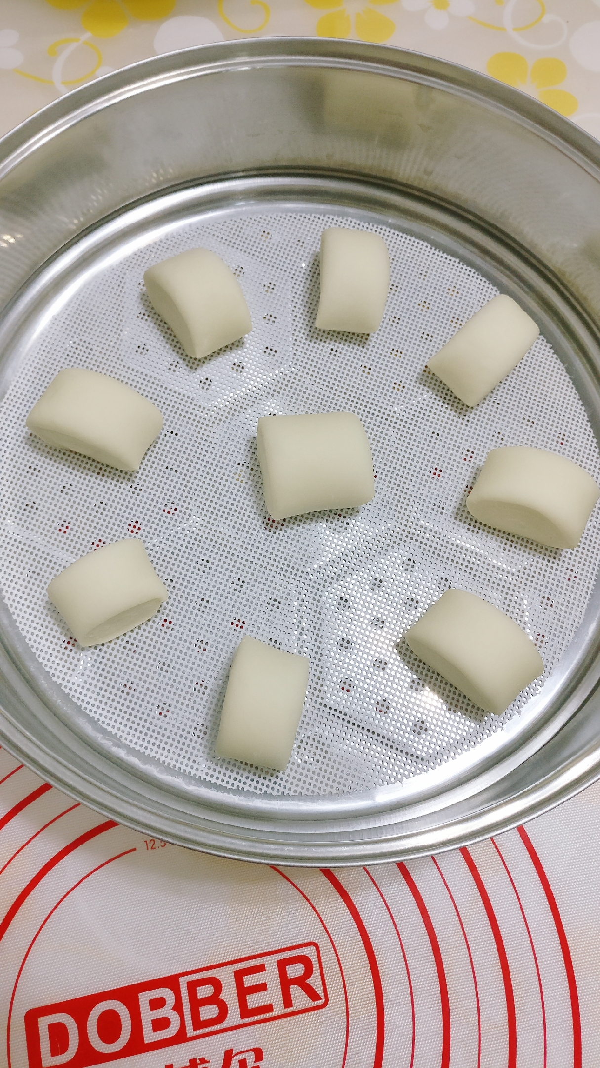 奶香馒头（白面馒头直接法 一次发酵）的做法