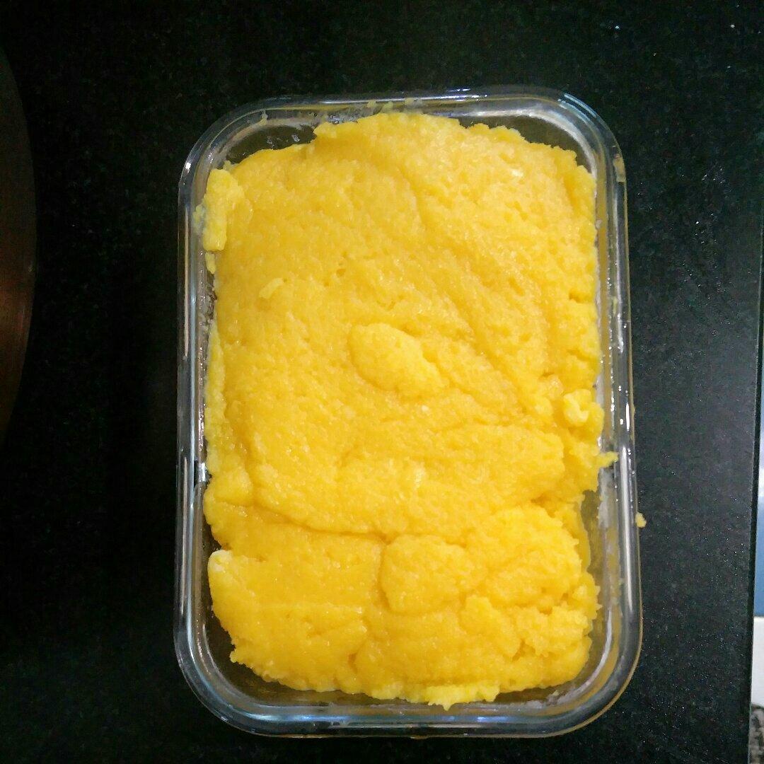 超简易的炒奶黄馅