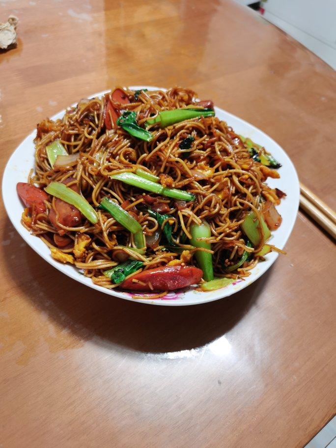 🍜最简单最好吃的家常炒面
