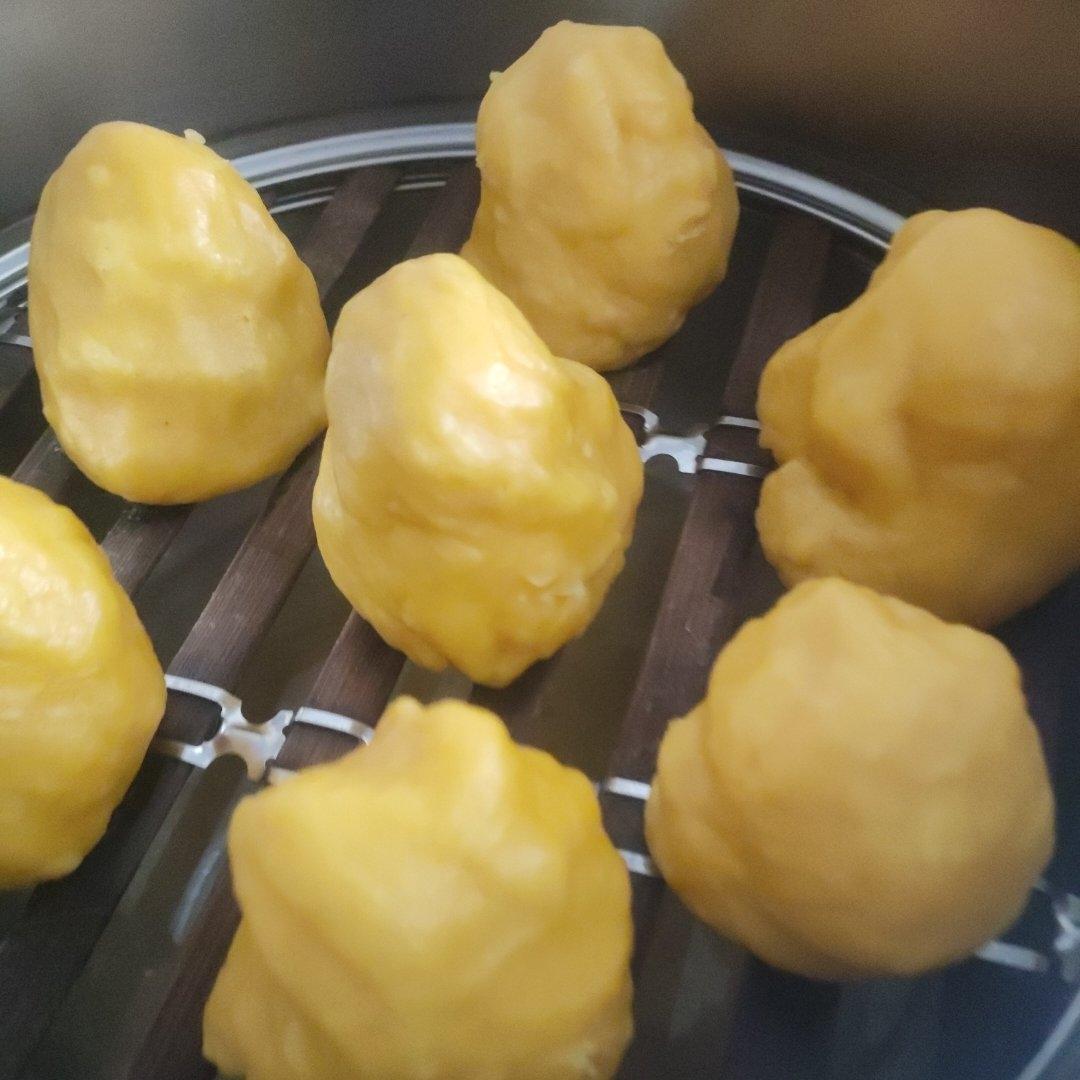 纯玉米面窝窝头(烫面.不发酵)