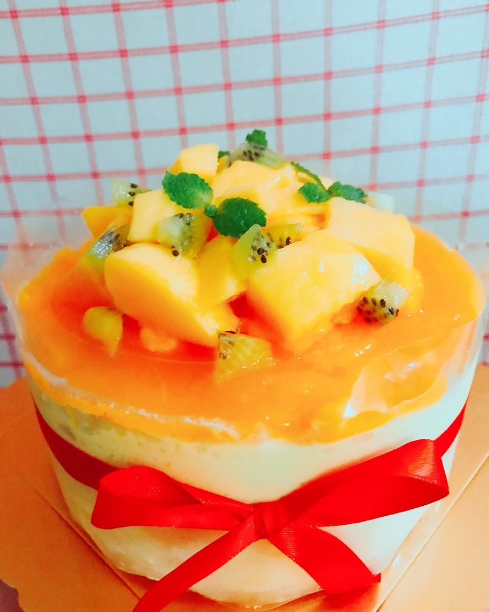 【视频】芒果慕斯（6寸） | 含镜面果胶配方