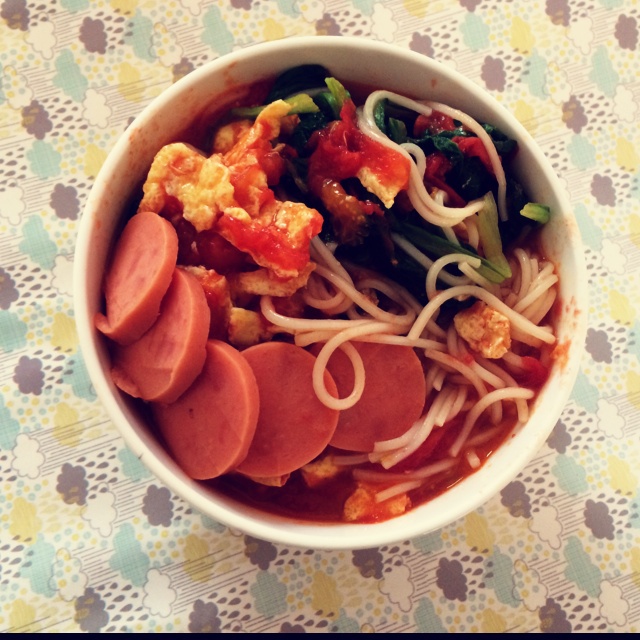 西红柿鸡蛋面