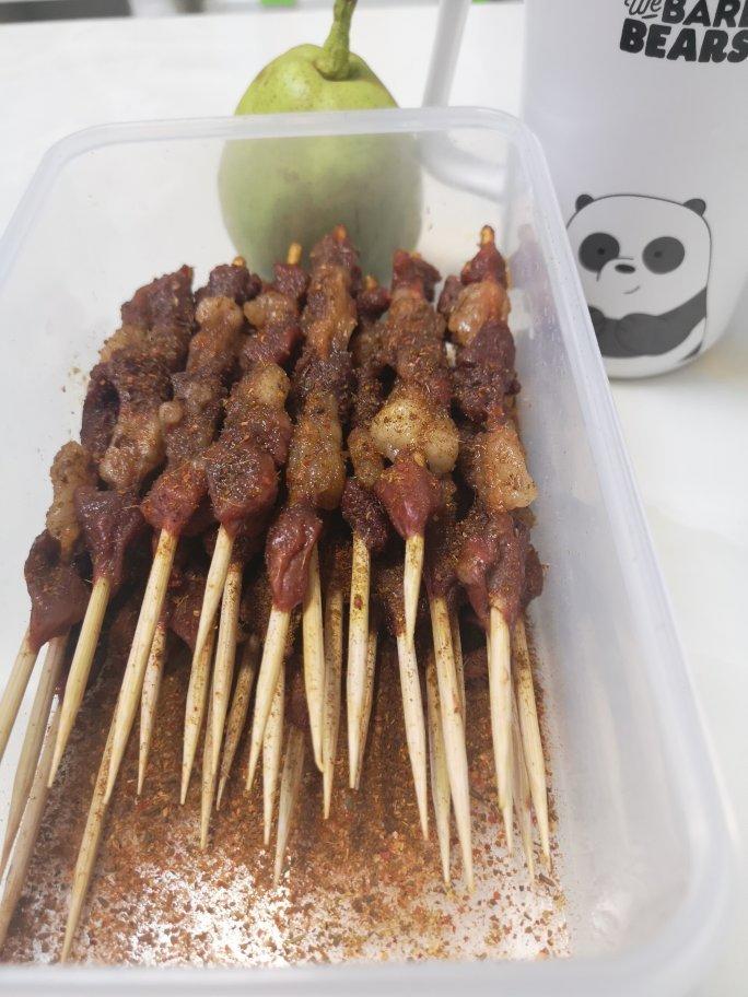 羊肉串（极简微波便当）